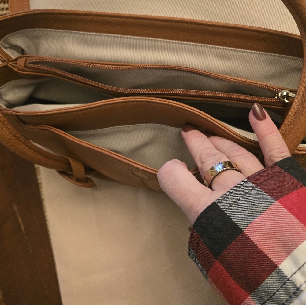 Radley London Brown Leather Shoulder Bag - Picture 7 of 13